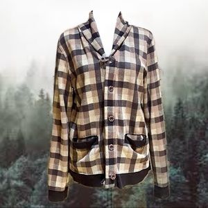 Urban Outfitters Plaid Jacket or Cardigan